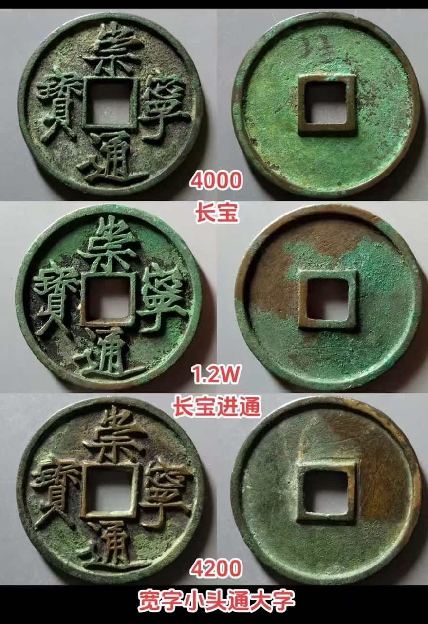 崇宁通宝版别